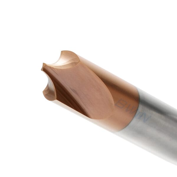 Inner R End Mill: 12mm Dia, 12mm Shank, 75mm OAL, 2 Flute, Solid Carbide - Image 2