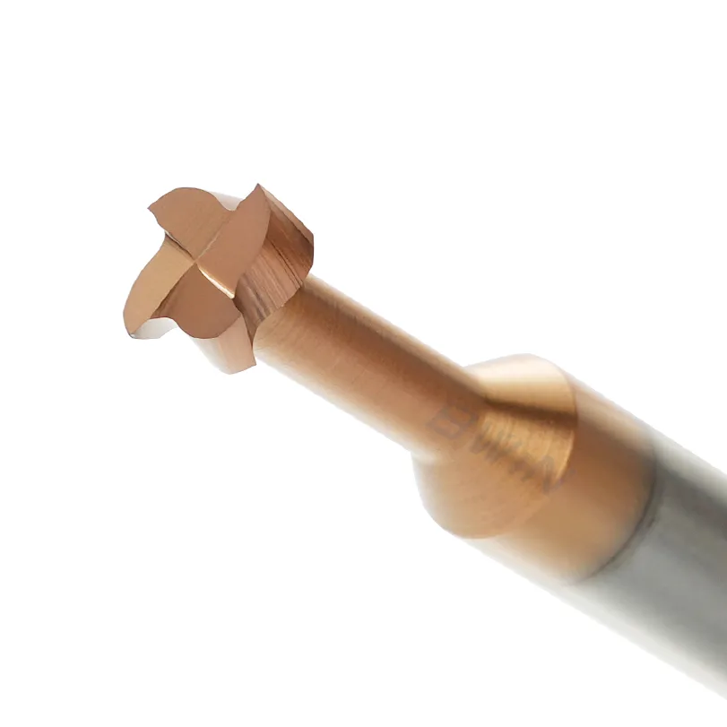 Carbide T Slot End Mill: 6mm Dia, 6mm Shank, 50mm OAL - Image 2