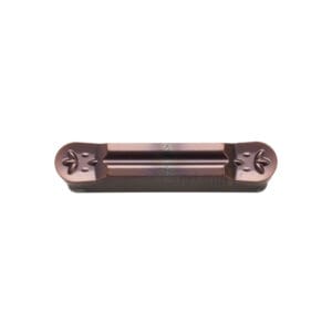 Carbide grooving insert, model MRMN‌, featuring a round head, designed for processing stainless steel, steel, and cast iron