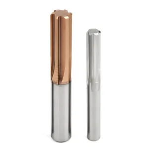 Carbide straight flute reamer for alloy steel, carbon steel and aluminum