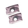 R390-11T308 carbide R390 insert for 90° shoulder milling inserts, suitable for steel, stainless steel, alloy steel, and cast iron machining.