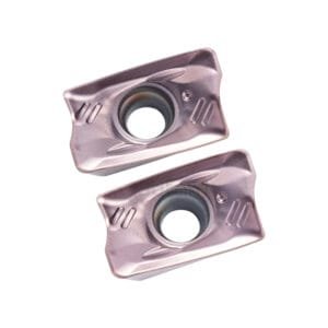 R390-11T308 carbide R390 insert for 90° shoulder milling inserts, suitable for steel, stainless steel, alloy steel, and cast iron machining.