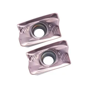 R390-11T308 carbide R390 insert for 90° shoulder milling inserts, suitable for steel, stainless steel, alloy steel, and cast iron machining.